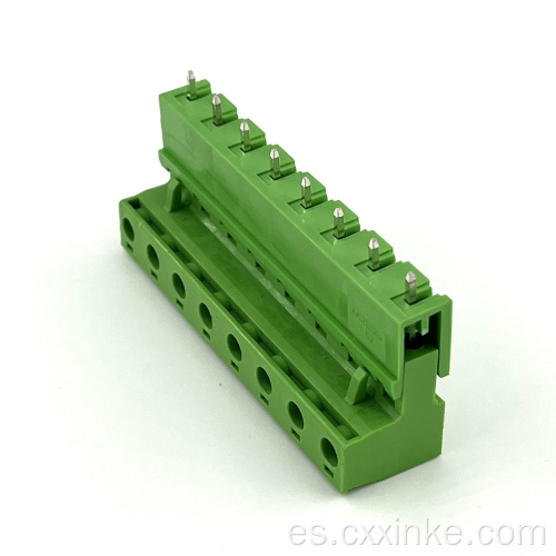 Bloque de terminal PCB de tono de 7,62 mm de 7,62 mm Bloque de terminal macho y hembra ANGULO RETOLO